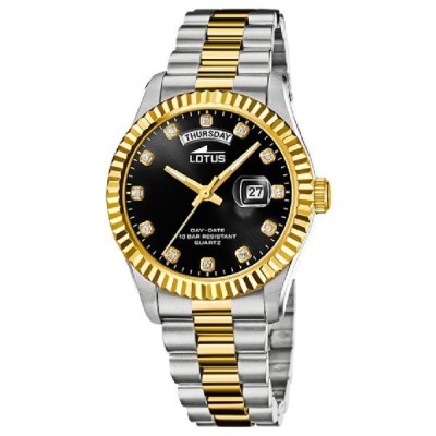 Reloj Lotus Caballero Freedom Collection Bicolor Acero/Dorado 41,5mm Ref: 18855/6