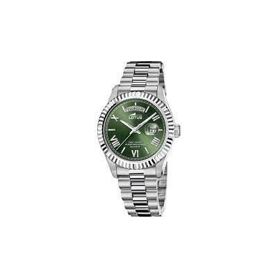 Reloj Lotus Caballero Freedom Collection Acero Esfera Verde 41,5mm Ref: 18854/3