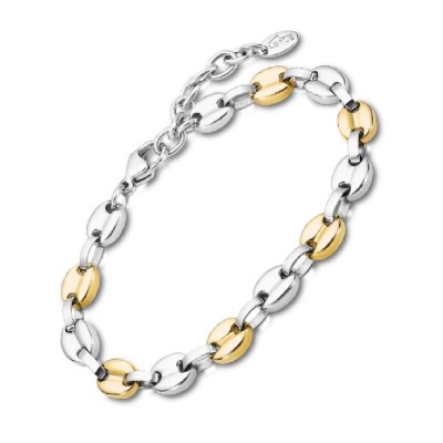 Pulsera Lotus Style Mujer Bicolor Acero/Acero Dorado Ref: LS2124/2/2