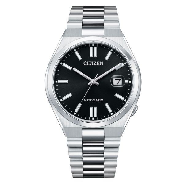 Reloj Citizen Caballero Tsuyosa Automático Cristal Zafiro 40mm Ref: NJ0151-81E