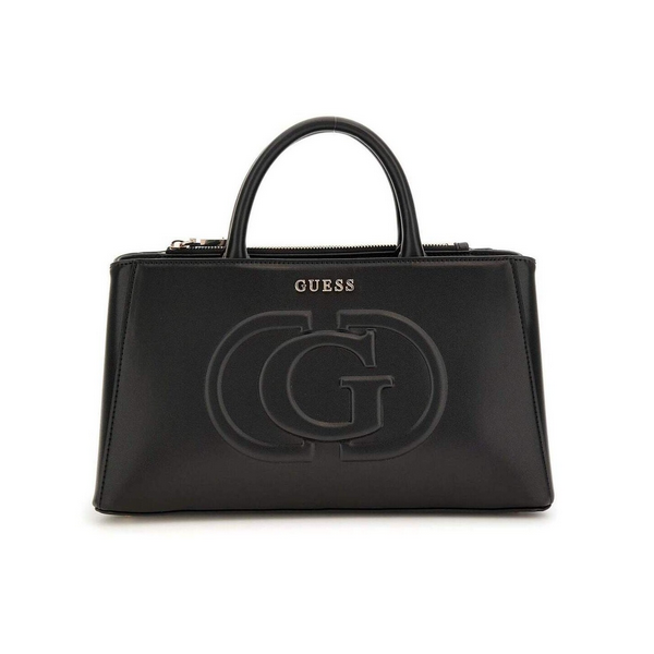 Bolso Guess Mujer Eco Mietta Small Society Satchel Black Ref: EVG951305 BLACK