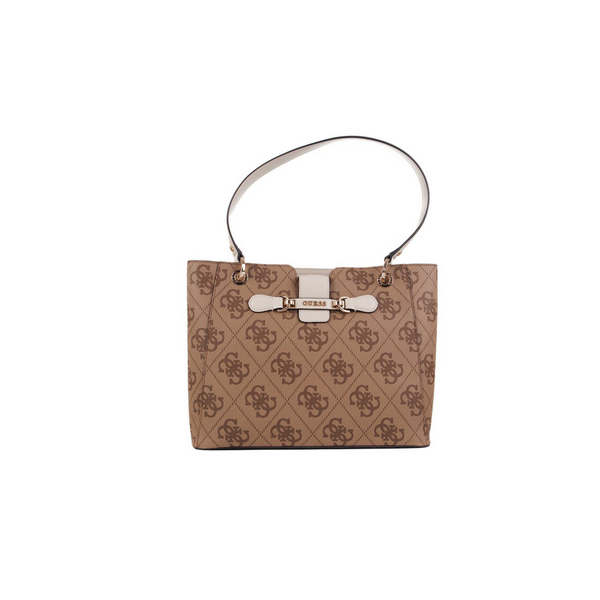 Bolso Guess Mujer Nolana Noel Tote Latte Logo/Bone Ref: OS950025 LATTE LOGO/BONE