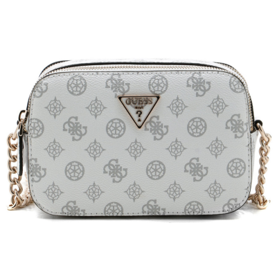Bolso Guess Mujer Noelle Crossbody White Logo Ref: PG787914 WHITE LOGO