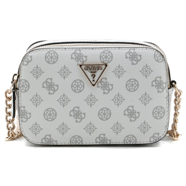 Bolso Guess Mujer Noelle Crossbody White Logo Ref: PG787914 WHITE LOGO