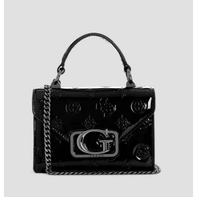 Bolso Guess Mujer Zalina Mini Top Handle Flap Black Ref: TM935078 BLACK LOGO