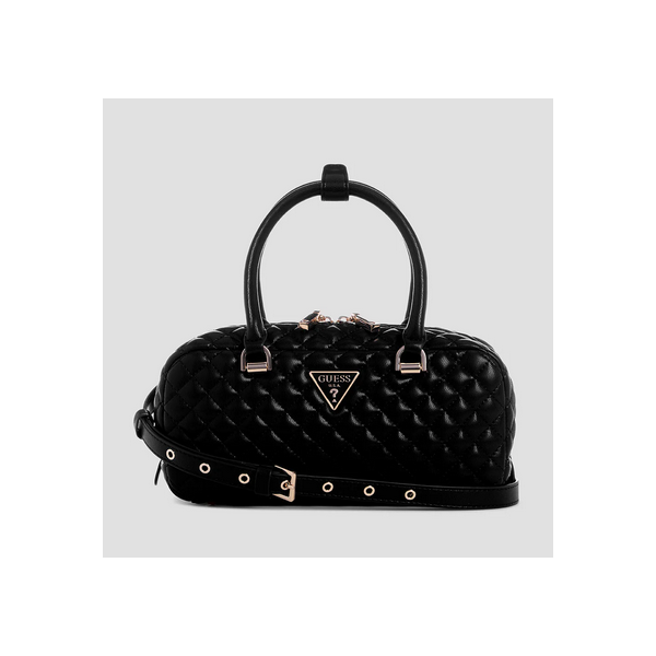 Bolso Guess Mujer Eco Rianee Satchel Black Ref: EQG954105 BLACK