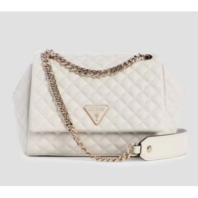 Bolso Guess Mujer Eco Rianee Convertible Crossbody Flap Stone Ref: EQG954121 STONE