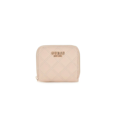 Cartera Guess Mujer Giully Slg Small Zip Aroung Light Beige Ref: QG8748137 LIGHT BEIGE