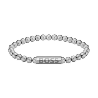 Pulsera Boss Caballero Sphere Metal Bracelet Acero Ref: 1580658M