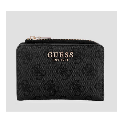Cartera Guess Mujer Laurel Slg Zip Around Card Case Coal Logo Ref: SG8500156 COAL LOGO