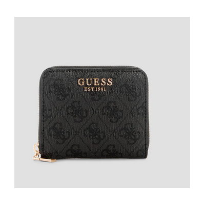 Cartera Guess Mujer Laurel Slg Small Zip Around Coal Logo Ref: SG8500137 COAL LOGO