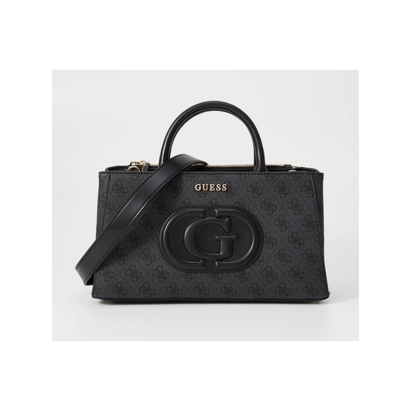 Bolso Guess Mujer Eco Mietta Flap Shoulder Bag Coal Logo/Black Ref: ESG951320 COAL LOGO/BLACK