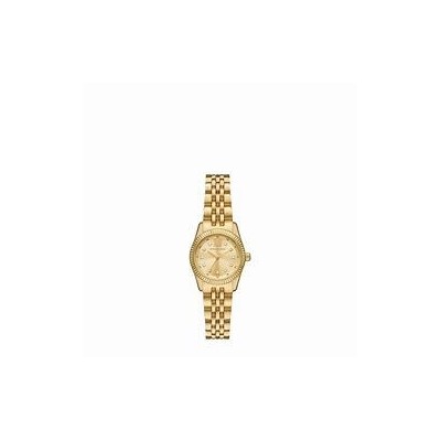 Reloj Michael Kors Mujer Lexington Petite En Tono Dorado Con Incrustaciones Ref: MK4741