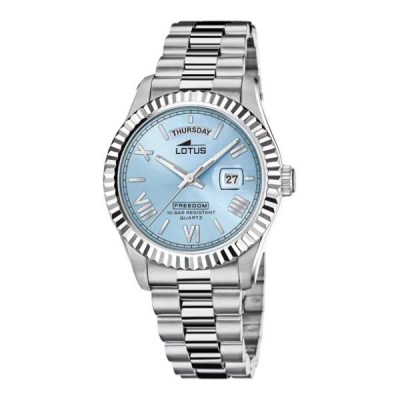 Reloj Lotus Caballero Freedom Collection Acero Esfera Azul 41,5mm Ref: 18854/8