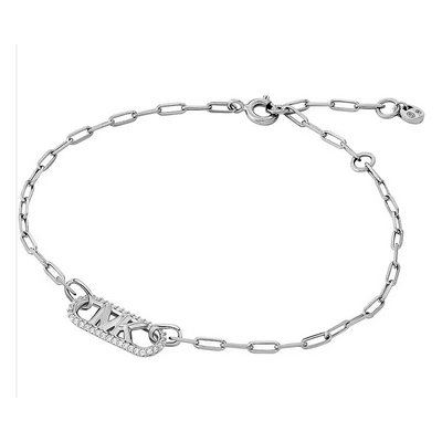 Pulsera Michael Kors Empire Link Chain Bracelet Sterling Silver Ref: MKC1656CZ040