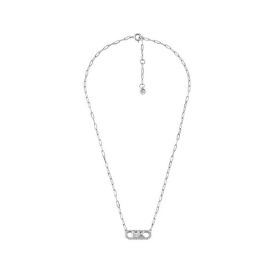 Colgante Michael Kors Empire Link Necklace Sterling Silver Ref: MKC1655CZ040