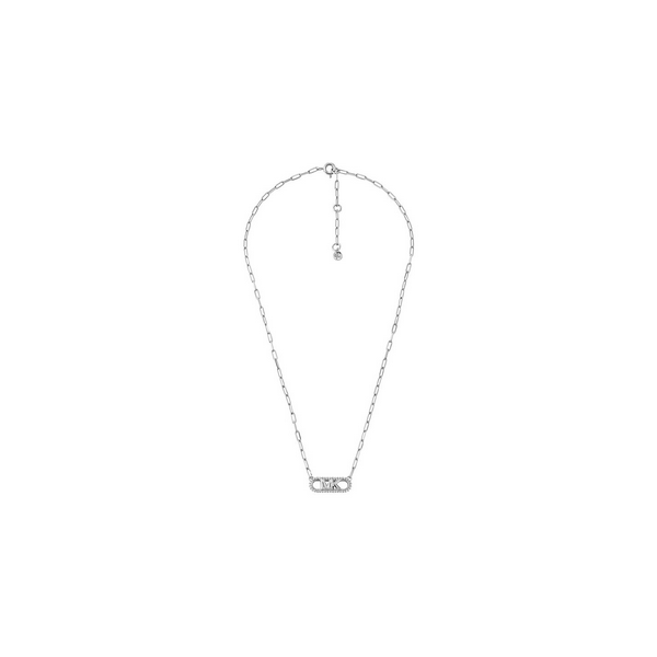 Colgante Michael Kors Empire Link Necklace Sterling Silver Ref: MKC1655CZ040