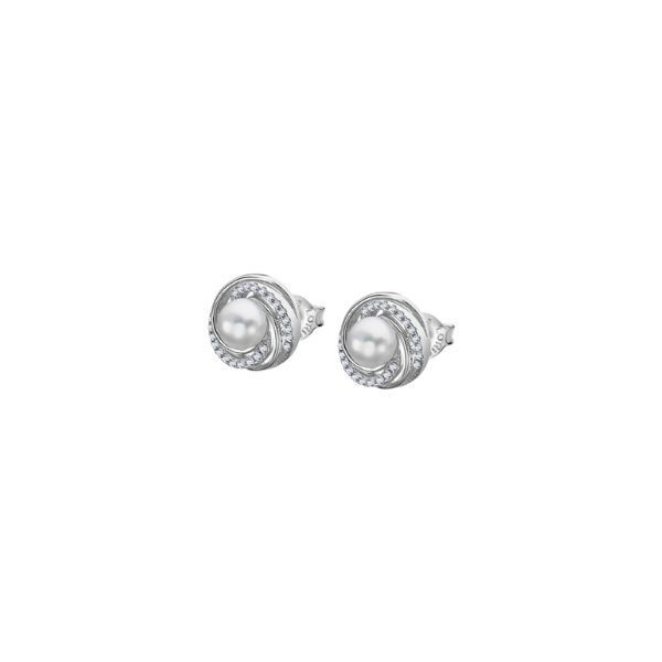 Pendientes Lotus Silver Mujer Pearl Plata Ref: LP3095-4/1