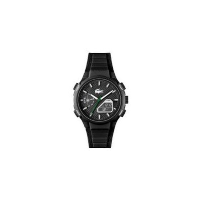 Reloj Lacoste De Silicona Analógico Y Digital LC33 Silicona Negro Ref: 2011365
