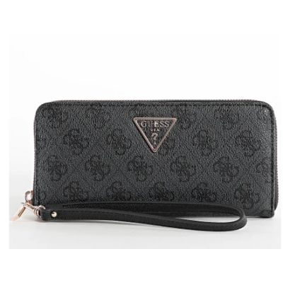 Cartera Guess Mujer Laurel Slg Large ZIp Around Coal Logo Ref: SG8500146 COAL LOGO