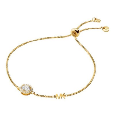 Pulsera Michael Kors Mujer Premium Plata Chapada En Oro Ref: MKC1206AN710