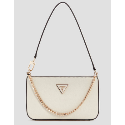 Bolso Guess Mujer Noelle Mini Top Zip Shoulder Bone Ref: ZG787972 BONE