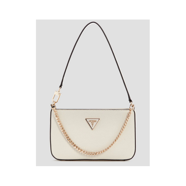 Bolso Guess Mujer Noelle Mini Top Zip Shoulder Bone Ref: ZG787972 BONE