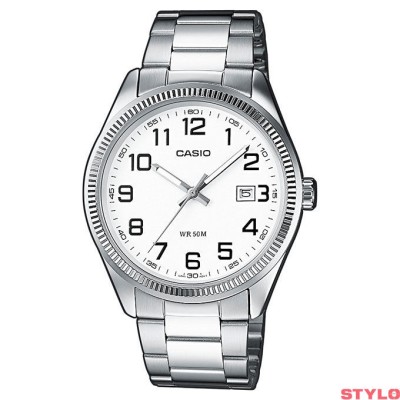 Reloj Casio Timeless Collection MTP-1302 Series Correa Acero Inoxidable 38.5mm  Ref: MTP-1302PD-7BVEF