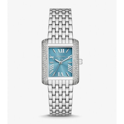 Reloj Michael Kors Mujer Emery Petite Acero En Tono Plateado Con Incrustaciones Ref: MK4829