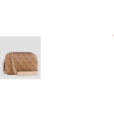 Guess Bolso Mujer Noelle Crossbody Camera Bag Latte Logo/Brown Ref: BG787914 LATTE LOGO/BROWN