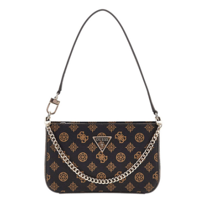 Bolso Guess Mujer Noelle Mini Top Zip Shoulder Mocha Logo Ref: ZG787972 MOCHA LOGO