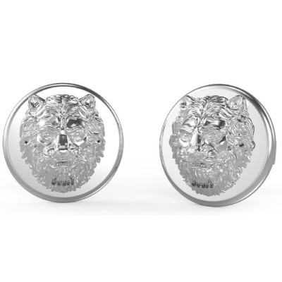 Guess pendientes caballero acero lion king Ref: JUME01319JWSTT-U