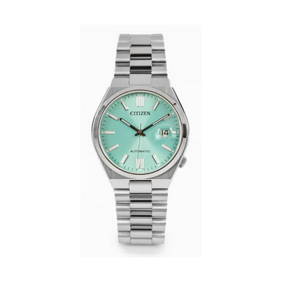 Reloj Citizen Caballero Tsuyosa Tiffany Automático Cristal Zafiro 40mm Ref: NJ0151-88M