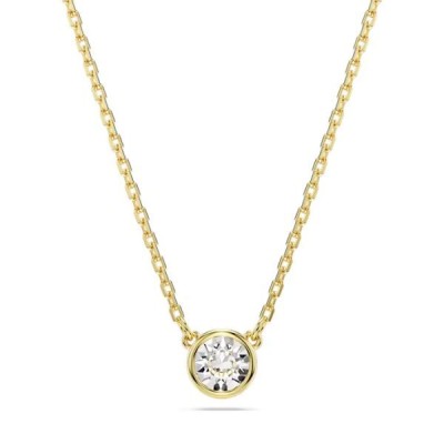 Colgante Swarovski Imber Talla Redonda Baño Tono Oro Ref: 5684511