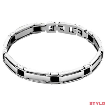Pulsera Lotus Style Caballero Men In Black Acero Inoxidable 316L Ref: LS1575/2/1