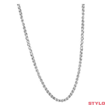 Collar Cadena Lotus Style Acero Inoxidable 316L Caballero Ref: LS1682/1/2