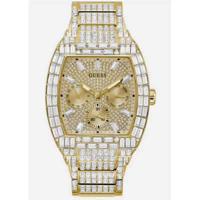 Reloj Guess Caballero 40 Aniversario Limited Edition Phoenix Acero Dorado Multifunción Ref: GW0816G2