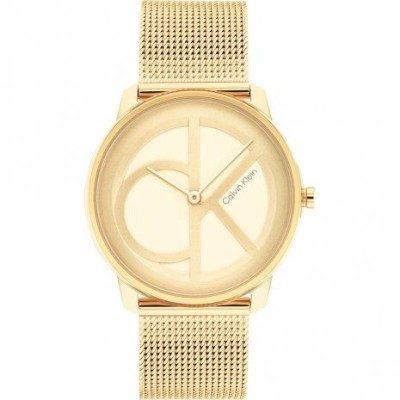 Reloj Calvin Klein Iconic Mujer Acero Ip Dorado 35mm Ref: 25200034