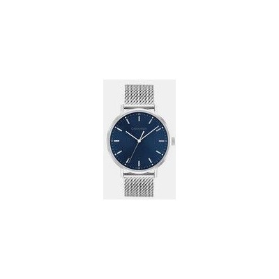 Reloj Calvin Klein CK Modern Malla Milanesa Acero Esfera Azul 42mm Ref: 25200045