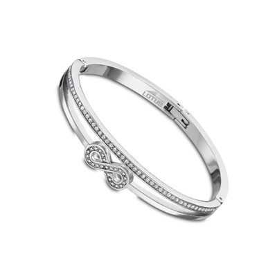 Pulsera Lotus Style Bliss Mujer Infinito Acero Inoxidable 316L Ref: LS2088/2/2
