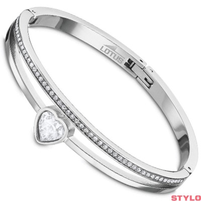 Pulsera Lotus Style Bliss Corazón Mujer Acero Inoxidable 316L Ref: LS2088/2/3