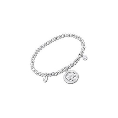 Pulsera Lotus Style Mujer Árbol De La Vida Acero Ref: LS2170/2/4