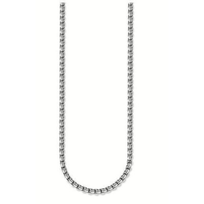 Cadena Thomas Sabo Veneciana Ennegrecida Plata De Ley Grosor 2mm Ref: KE1108-001-12-L53