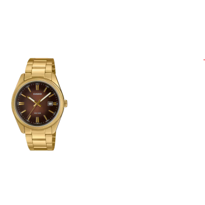Reloj Casio Timeless Collection MTP-1302 Series Correa Acero Inoxidable Dorado 38.5mm  Ref: MTP-1302PGC-5AVEF