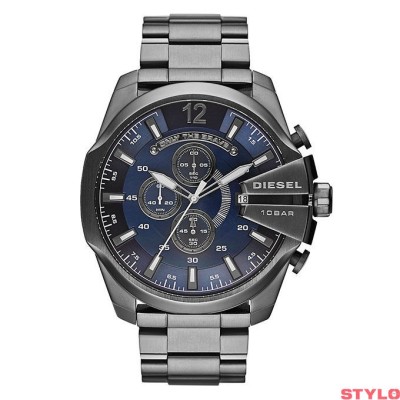 Reloj Diesel Caballero Megachief Acero Ip Gris 51mm Ref: DZ4329