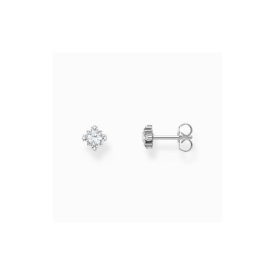 Pendientes Thomas Sabo Mujer Vintage Con Piedra De Plata Blanca Ref: H2311-051-14