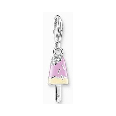 Charm Thomas Sabo Colgante Helado De Colores Con Piedras Blancas Plata Ref: 1999-041-7