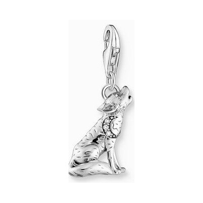 Charm Thomas Sabo Colgante Lobo Aullando De Plata Ref: 2054-643-21