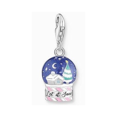 Charm Thomas Sabo Colgante Bola De Nieve Detallada De Plata Ref: 2063-664-7