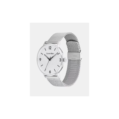 Reloj Calvin Klein Caballero Modern Acero Malla Milanesa 42mm  Ref: 25200433